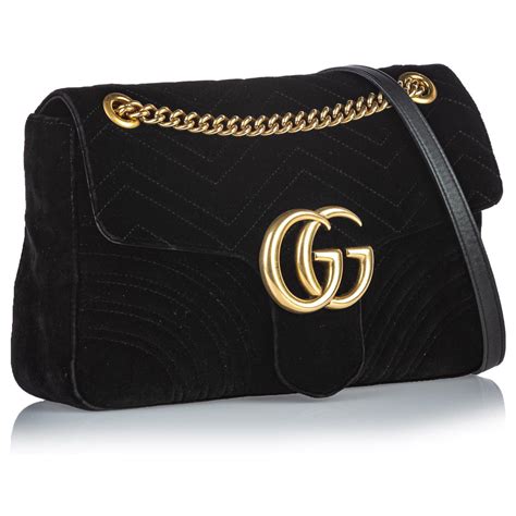 sac gucci velours noir|Gucci Livermore Outlet.